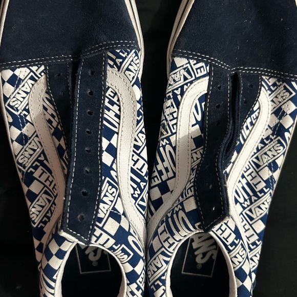 Vans Men’s Size 9 Old Skool Blue Canvas Gum soles - Picture 2 of 4